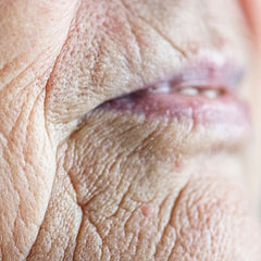 Loss of definition lips icon
