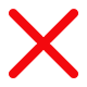 Cross icon
